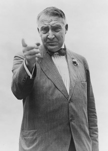 Warren G. Harding campaigning for President in 1920. 